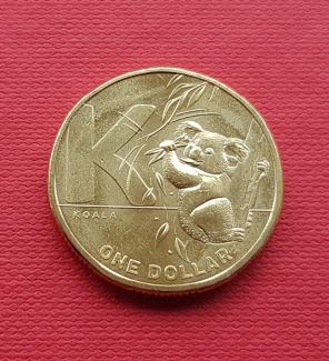 Australia 1 Dollar - 2021 The Great Aussie Coin Hunt 2 - Letter K - Koala Eating Gum Leaves Hanging Onto A Tree., Aluminium-Bronze Coin, Dia 25 mm