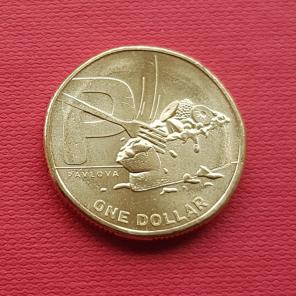 Australia 1 Dollar - 2021 The Great Aussie Coin Hunt 2 - Letter P - Pavlova, Aluminium-Bronze Coin, Dia 25 mm