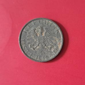অস্ট্রিয়া ১০ Groschen ১৯৪৮ - Zinc মুদ্রা - ব্যাস ২১ মিমি